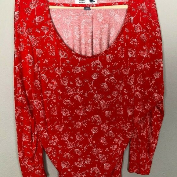 OLD NAVY Floral Maternity Top - Picture 1 of 6